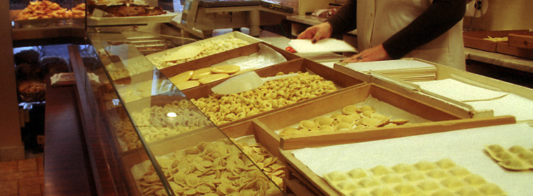 Pâtes fraîches artisanales fabriquées sur place